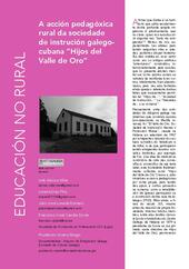 A acción pedagóxica rural da sociedade de instrución galego-cubana “Hijos del Valle de Oro”