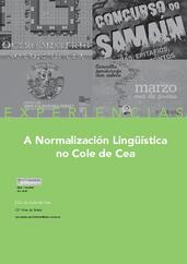 A Normalización Lingüística no Cole de Cea