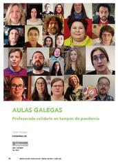 Aulas Galegas. Profesorado solidario en tempos de pandemia