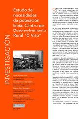 Estudo de necesidades da poboación limiá: Centro de Desenvolvemento Rural “O Viso”