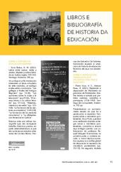 Libros e bibliografía de historia da educación