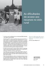 As dificultades de acceso aos recursos no eido rural