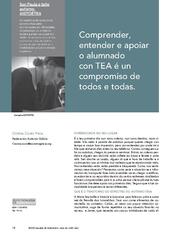 Comprender, entender e apoiar o alumnado con TEA é un compromiso de todos e todas