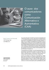 O auxe dos comunicadores como Comunicación Alternativa e Aumentativa (CAA)