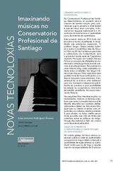 Imaxinando músicas no Conservatorio Profesional de Santiago