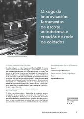 O xogo da improvidación: ferramentas de escoita, autodefensa e creación de rede de coidados