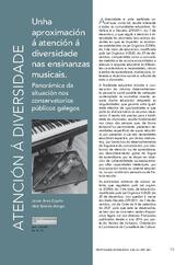 Unha aproximación á atención á diversidade nas ensinanzas musicais