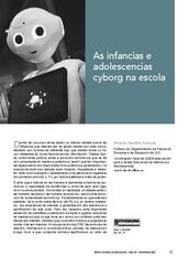 As infancias e adolescencias cyborg na escola