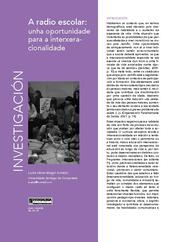 A radio escolar: unha oportunidade para a interxeracionalidade