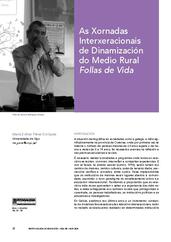 As Xornadas Interxeracionais de Dinamización do Medio Rural Follas de Vida