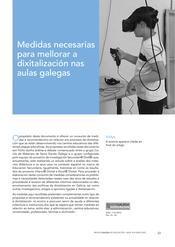 Medidas necesarias para mellorar a dixitalización nas aulas galegas