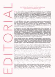 Defender o común: coidar a escola, escoitar o profesorado